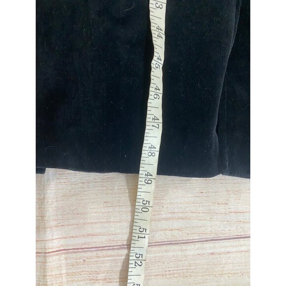 Vintage Cattiva Women's J.L Debal Black Velvet Trench Coat - Med/Large - Picture 8 of 14